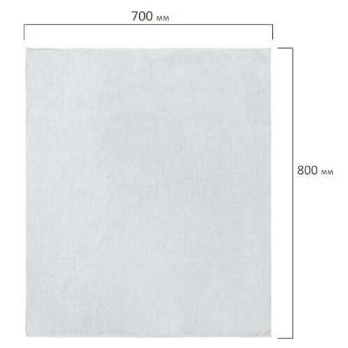 Тряпка для мытья пола из микрофибры 70х80 см "overlock grey colour", серая, 220 г/м2, laima home, 608223  Тряпка для мытья пола из микрофибры 70х80 см "overlock grey colour", серая, 220 г/м2, laima home, 608223 | Тряпки для пола