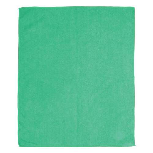  Тряпка для мытья пола из микрофибры, супер плотная, 50х60 см, зеленая, 300 г/м2, laima, 601251 | Тряпки для пола