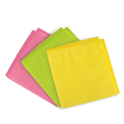  Салфетка из микрофибры универсальная 30х30 см, ассорти, 280 г/м2, laima, 601244 | Салфетки хозяйственные