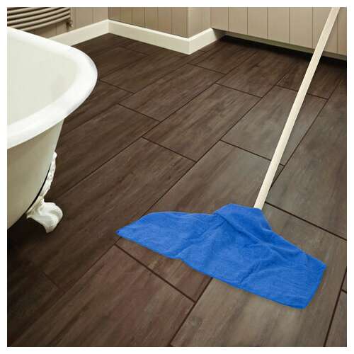  Тряпка для мытья пола из микрофибры 70х80 см "ultrasonic indigo colour", синяя, 220 г/м2, laima home, 608220 | Тряпки для пола