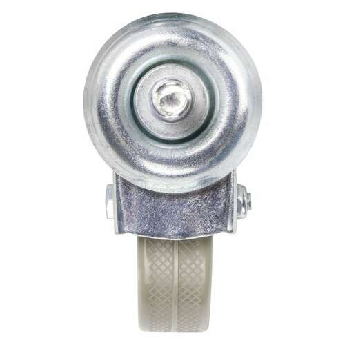  Колеса для уборочной тележки с штоком с резьбой, диаметр 75 мм, комплект 4 штуки, brabix, 605380 | Тележки уборочные