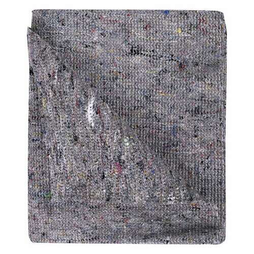  Тряпка для мытья пола 50х60 см, плотность 240 г/м2, серое хпп, 95% хлопок, 5% полиэфир, любаша, 604690 | Тряпки для пола