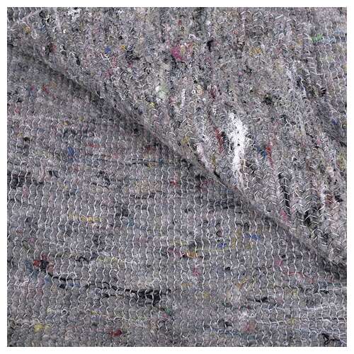  Тряпка для мытья пола 50х60 см, плотность 240 г/м2, серое хпп, 95% хлопок, 5% полиэфир, любаша, 604690 | Тряпки для пола