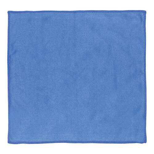  Салфетка из микрофибры для стекла и оптики 30х30 см, синяя, 250 г/м2, laima, 601256 | Салфетки хозяйственные