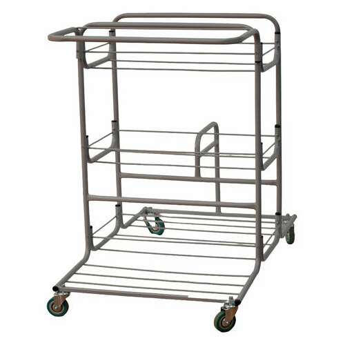  Тележка уборочная eco-force многофункциональная mega 2 ведра по 25 л, отжим, 3 поддона, держатель и основание для мешка, мешок, 26ef/1, 26ef/1 б/в | Тележки уборочные