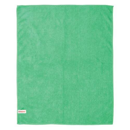  Тряпка для мытья пола из микрофибры, супер плотная, 50х60 см, зеленая, 300 г/м2, laima, 601251 | Тряпки для пола