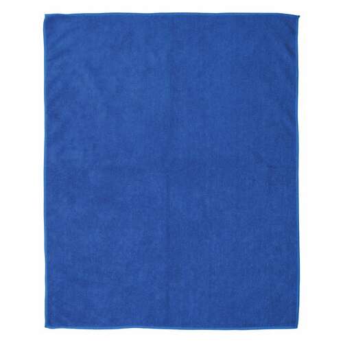  Тряпка для мытья пола, микрофибра, 50х60 см, синяя, 220 г/м2, любаша, 606308 | Тряпки для пола