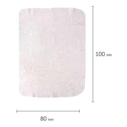  Тряпка для мытья пола 80х100 см, плотность 190 г/м2, хпп, 100% хлопок, "стандарт" laima, 600837 | Тряпки для пола