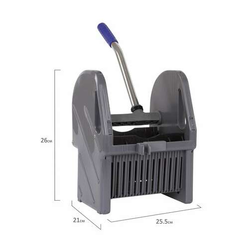  Отжим для уборочной тележки, серый, brabix, 605382 | Тележки уборочные