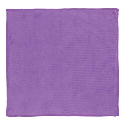  Салфетка из микрофибры для стекол и зеркал 30х30 см, фиолетовая, 280 г/м2, laima, 601248 | Салфетки хозяйственные