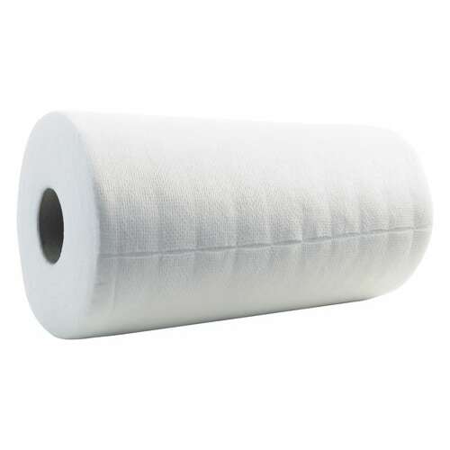  Салфетки универсальные в рулоне 200 шт., супер тряпка, 23х25 см, вискоза, 40 г/м2, соты, laima, 605488 | Салфетки хозяйственные