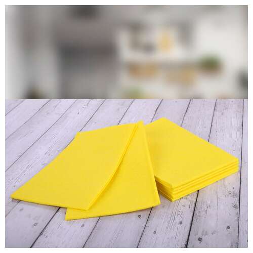  Салфетки вискозные универсальные standart, 25х38 см, комплект 7 шт., 90 г/м2, "неделька", laima, к4121, 605502 | Салфетки хозяйственные