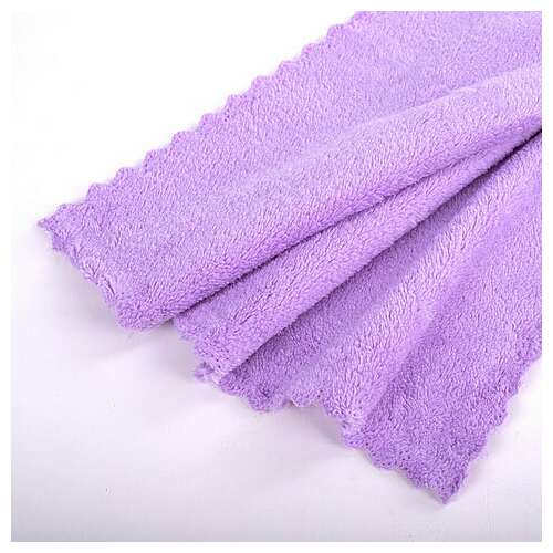  Салфетки из микрофибры плюшевой 30х30 см, комплект 10 шт., pastel, ассорти, 250 г/м2, laima home, 608445 | Салфетки хозяйственные