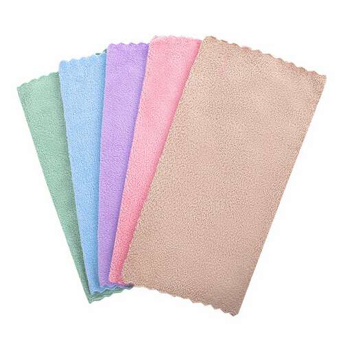  Салфетки из микрофибры плюшевой 30х30 см, комплект 20 шт., pastel, ассорти, 250 г/м2, laima home, 608444 | Салфетки хозяйственные