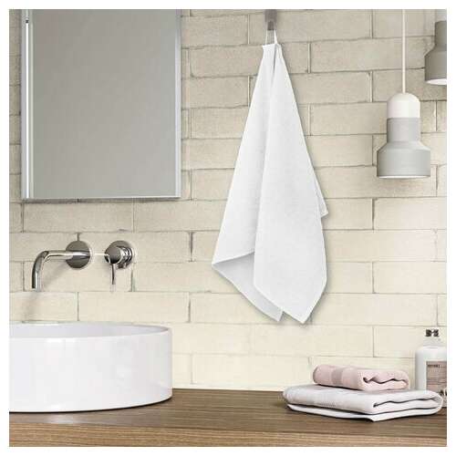  Салфетка из микрофибры 40х80 см, white ultra dense overlock, белая, 280 г/м2, laima home, 608227 | Салфетки хозяйственные