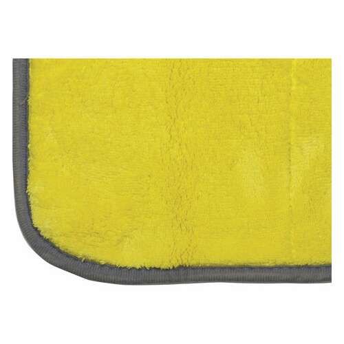  Салфетка из микрофибры универсальная двусторонняя 35х35 см, желтая/серая, 500 г/м2, laima, 604686 | Салфетки хозяйственные