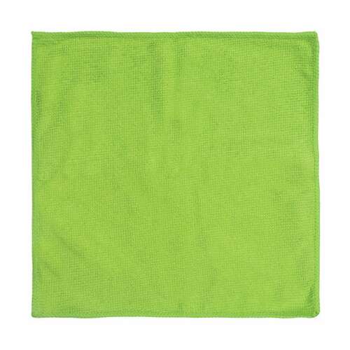  Салфетка из микрофибры универсальная 25х25 см, зеленая, 180 г/м2, любаша эконом, 603950 | Салфетки хозяйственные