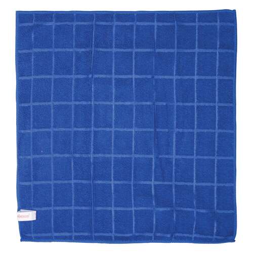  Салфетки из микрофибры универсальные 40х40 см, комплект 6 шт., клетка, ассорти, 220 г/м2, любаша, 603951 | Салфетки хозяйственные