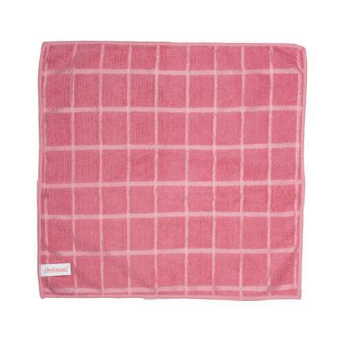  Салфетки из микрофибры 25х25 см, комплект 4 шт. (2 стандарт, 2 клетка), 180 г/м2, любаша, 603936 | Салфетки хозяйственные