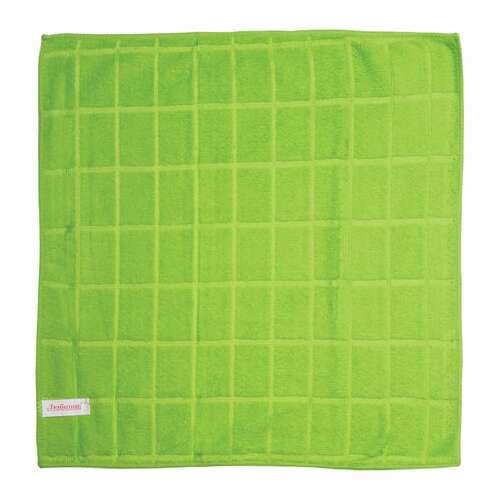  Салфетки из микрофибры универсальные 40х40 см, комплект 6 шт., клетка, ассорти, 220 г/м2, любаша, 603951 | Салфетки хозяйственные