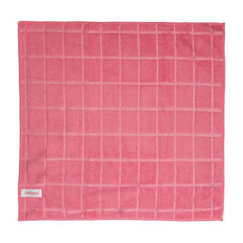  Салфетки из микрофибры универсальные 40х40 см, комплект 6 шт., клетка, ассорти, 220 г/м2, любаша, 603951 | Салфетки хозяйственные