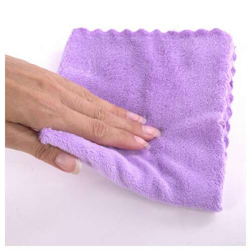  Салфетки из микрофибры плюшевой 30х30 см, комплект 10 шт., pastel, ассорти, 250 г/м2, laima home, 608445 | Салфетки хозяйственные