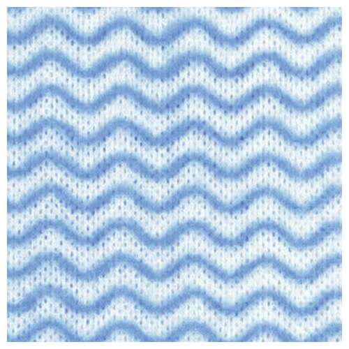  Салфетки вискозные универсальные mega, 34х38 см, комплект 10 шт., 50 г/м2, рисунок волна, laima, к4119, 605499 | Салфетки хозяйственные