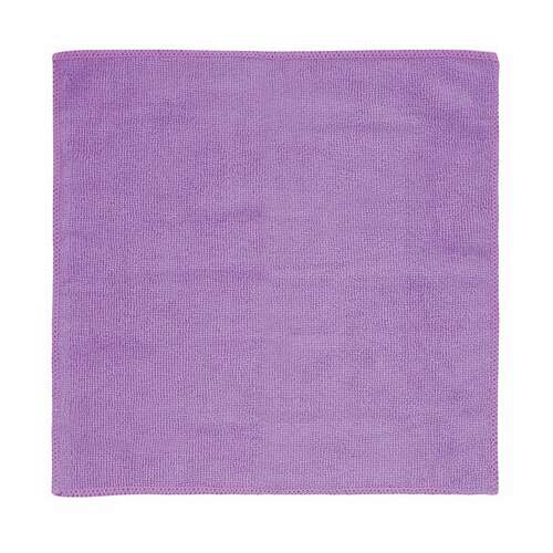  Салфетка из микрофибры универсальная 30х30 см фиолетовая 180 г/м2, любаша эконом, 606304 | Салфетки хозяйственные