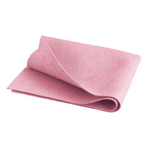  Салфетка из микрофибры губчатая pva/пва супервпитывающая 30х35 см, long fresh, розовая, 275 г/м2, york, 26250 | Салфетки хозяйственные
