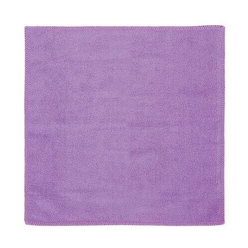  Салфетка из микрофибры универсальная 30х30 см, фиолетовая, 220 г/м2, любаша плюс, 606305 | Салфетки хозяйственные