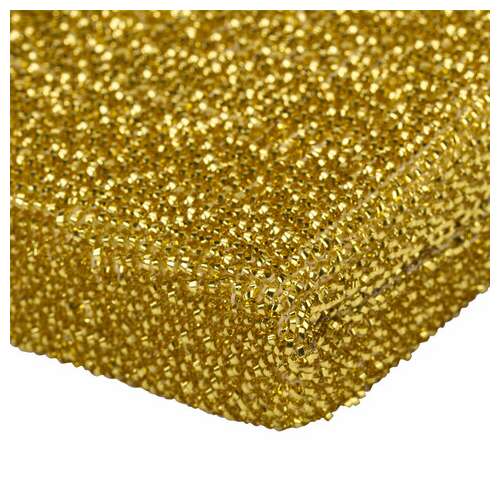  Губки бытовые, 28х115х78 мм, комплект 2 шт., поролон в металлизированной оплетке, laima, к1011, 601592 | Губки хозяйственные