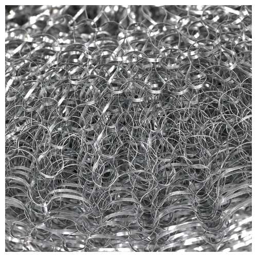  Губка (мочалка) металлическая, сетчатая, 60 г, большая, для посуды, гриля, плиты, laima, 603105 | Губки хозяйственные