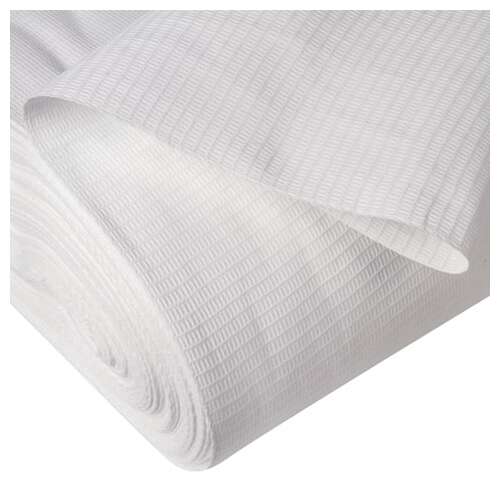  Полотно вафельное отбеленное, рулон 0,45х60 м, плотность 185 (±10) г/м2, laima, 600514, гс | Технические ткани в рулоне