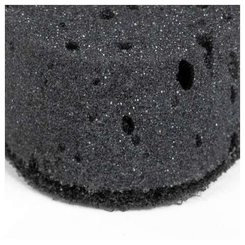  Губки для посуды oval black 95х65х35 мм комплект 6 шт., крупнопористый поролон/абразив laima, 608649 | Губки хозяйственные