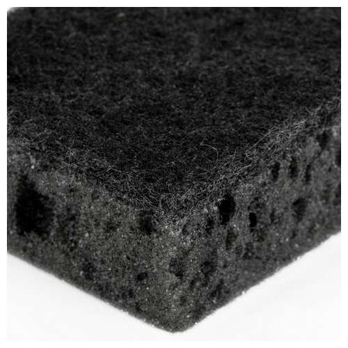  Губки для посуды square black 98х66х30 мм, комплект 10 шт., крупнопористый поролон/абразив laima, 608648 | Губки хозяйственные