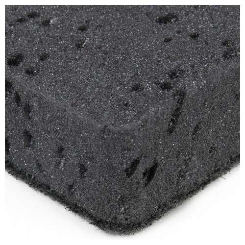  Губки для посуды big black 95х70х35 мм комплект 10 шт., крупнопористый поролон/абразив laima, 608650 | Губки хозяйственные
