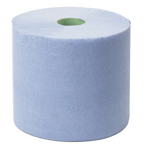  Бумага протирочная с центральной вытяжкой 200 м, laima (w1/w2) premium, 2 слоя, 667 листов, размер листа 22х30 см, комплект 4 рулона, 112512 | Протирочная бумага и материалы