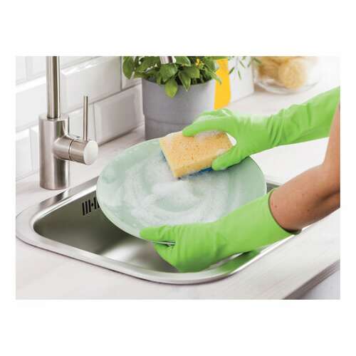  Губки бытовые maxi, 3х10х7,5 см, комплект 5 шт., поролон/абразив, для посуды/уборки premium, york, 30300 | Губки хозяйственные