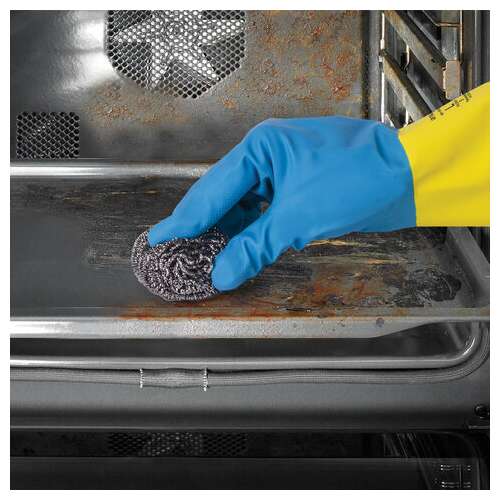  Губки (мочалки) металлические, спиральные, 12х15 г, комплект 12 шт., для посуды, гриля, плиты, laima, 606658 | Губки хозяйственные