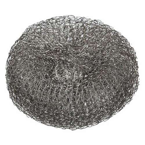  Губка (мочалка) металлическая, сетчатая, 15 г, для посуды, гриля, плиты, paclan "practi spiro", 408220 | Губки хозяйственные