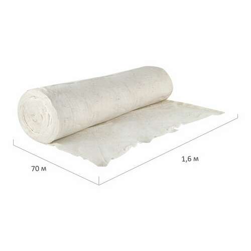  Полотно хпп холстопрошивное плотное светлое, 1,6х70 м, 210(±10) г/м2, шаг 2,5 мм, laima премиум, 600384 | Технические ткани в рулоне