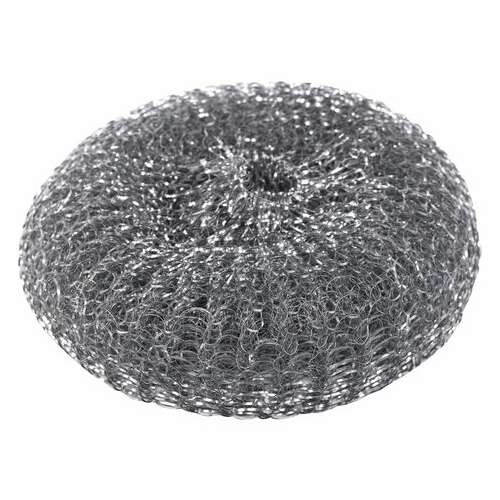  Губка (мочалка) металлическая, сетчатая, 100 г, большая (xxl), для посуды, гриля, плиты, laima, 603106 | Губки хозяйственные