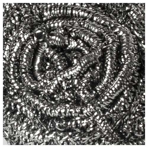  Губки (мочалки) металлические, спиральные, 3х20 г, комплект 3 шт., для посуды, гриля, плиты, laima, 603102 | Губки хозяйственные