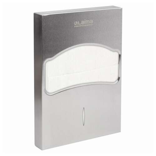  Диспенсер для покрытий на унитаз laima professional inox, 1/4 сложения, нержавеющая сталь, матовый, 605704 | Диспенсеры для одноразовых покрытий на унитаз