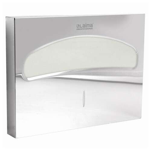  Диспенсер для покрытий на унитаз laima professional inox, (v1) 1/2, нержавеющая сталь, зеркальный, 605703 | Диспенсеры для одноразовых покрытий на унитаз