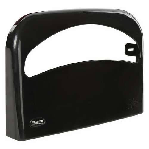 Диспенсер для покрытий на унитаз laima professional original (v1), 1/2 сложения, черный, 605786  Диспенсер для покрытий на унитаз laima professional original (v1), 1/2 сложения, черный, 605786 | Диспенсеры для одноразовых покрытий на унитаз