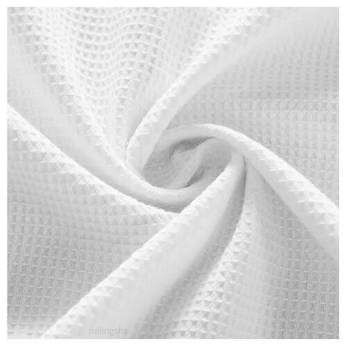  Полотно вафельное, узбекистан, отбеленное, рулон 0,45х50 м, плотность 200 (±5) г/м2, в пакете, laima, 607528 | Технические ткани в рулоне