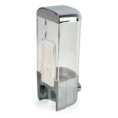  Дозатор для жидкого мыла laima, наливной, 0,5 л, хром, abs-пластик, 601793 | Дозаторы для жидкого мыла