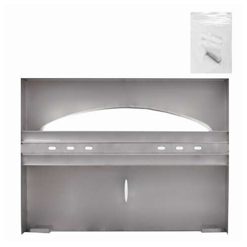  Диспенсер для покрытий на унитаз laima professional inox, (v1) 1/2, нержавеющая сталь, матовый, 605702 | Диспенсеры для одноразовых покрытий на унитаз