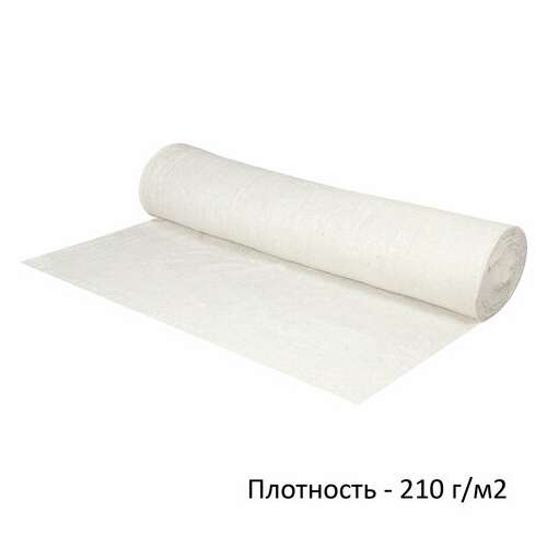  Полотно хпп холстопрошивное плотное светлое, 1,5х50 м, 210(±10) г/м2, шаг 2,5 мм, laima премиум, 605543 | Технические ткани в рулоне